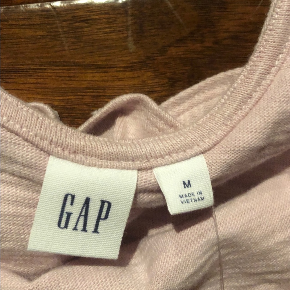 GAP PINK RUFFLE TANK (NWT) - Picture 3 of 4